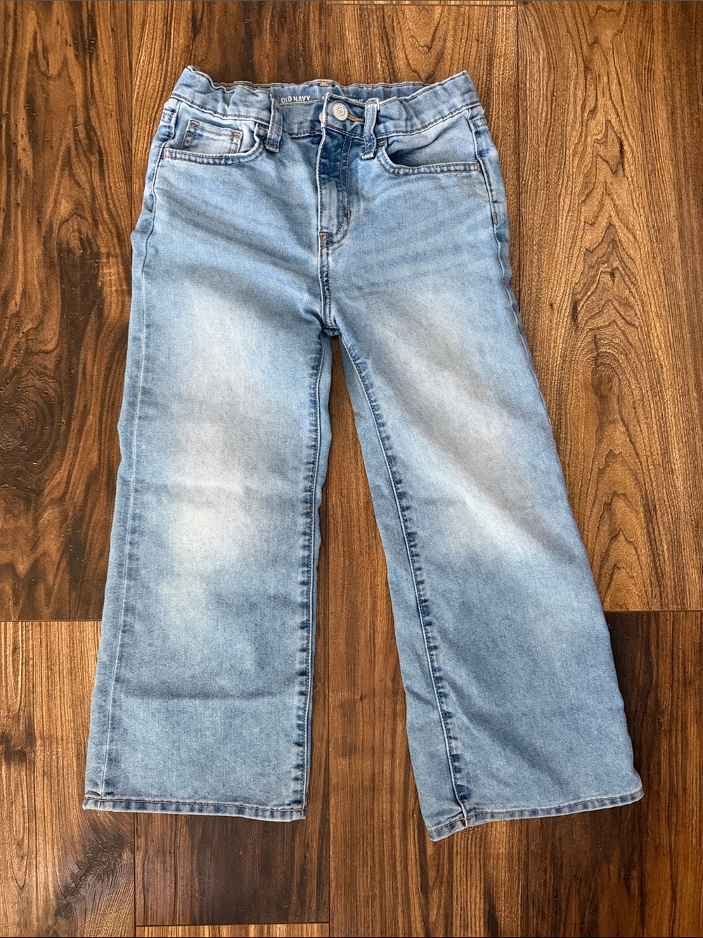 Old Navy Light Blue Wide-Leg Jeans for Women